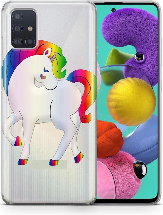 Colourful unicorn