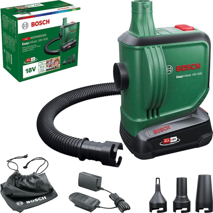 Bosch Home & Garden EasyInflate 18V-500 (0.03 Bar, 530 l)