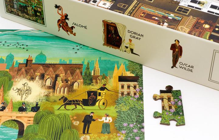 Books Kinokuniya: The World Of Oscar Wilde : A 1000-piece Jigsaw Puzzle By Adam Simpson / Simpson, Adam/ Simpson, Adam (ILT) (9781399620017 - View #6