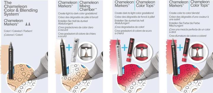 Immagine prodotto Chameleon Pennello per acquerello Colore e set di miscelazione (6x)