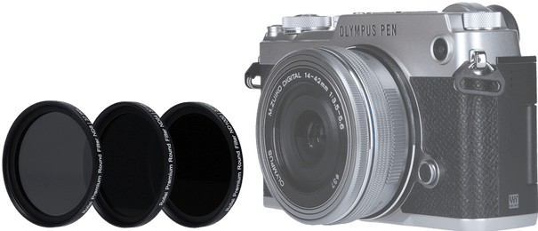 Actual product image Rollei Premium ND Filter Set (49 mm, Neutral density filter, 49 mm)