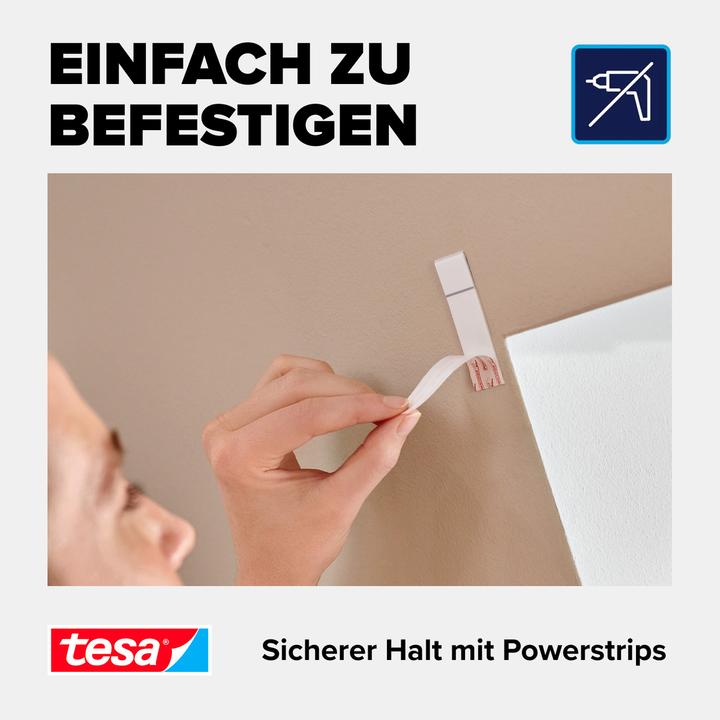 Actual product image tesa COMFORT insect screen for roof windows, with Velcro tape, self-adhesive, without drilling (120 x 140 cm)