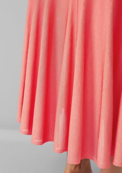 Produktbild S.Oliver Kleid Ausgestelltes Feinstrick-Kleid mit Strickmuster (42)