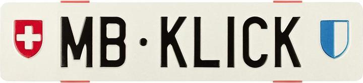 Actual product image MB Number frame (Front + rear, Long format)