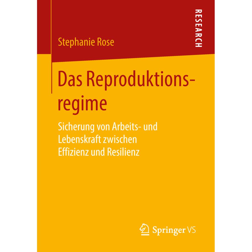 Das Reproduktionsregime, Fachbücher von Stephanie Rose