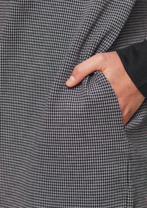 Actual product image S.Oliver Kleid Kleid mit Hahnentrittmuster und seitlichen Eingrifftaschen (44)