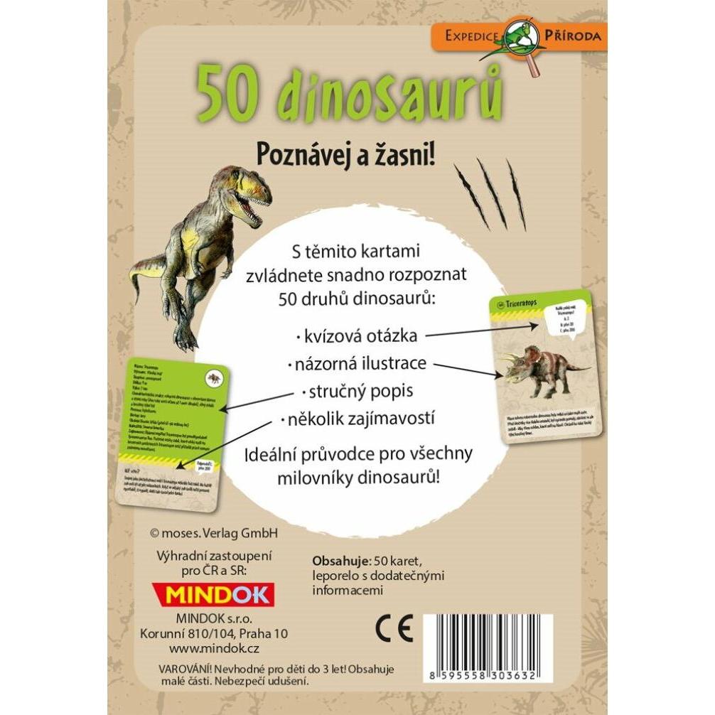 Thumbnail - Mindok Expedition Natur: 50 Dinosaurier