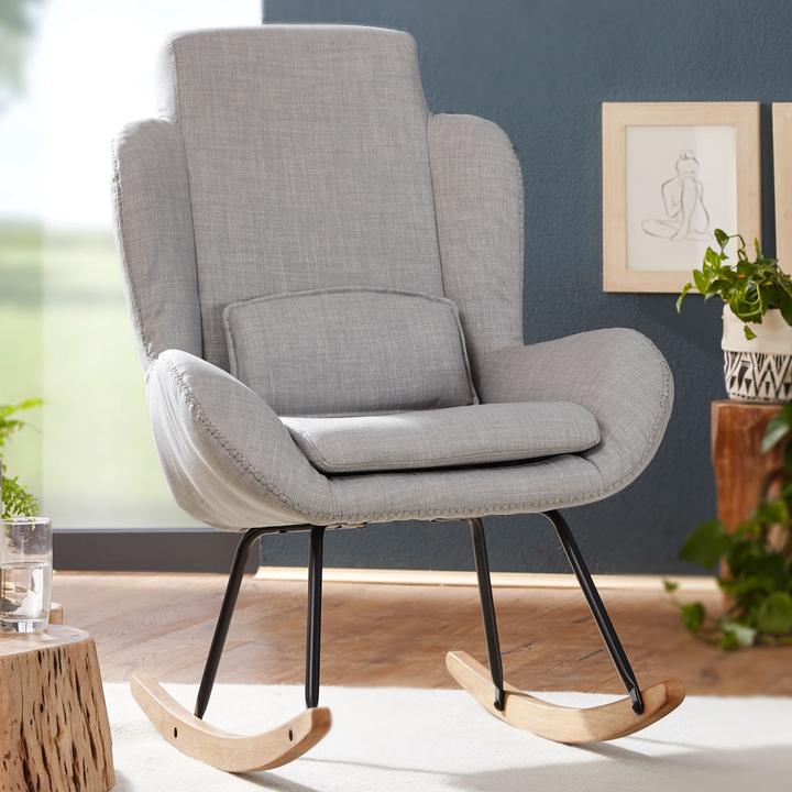 Produktbild FineBuy Schaukelstuhl CAPRI