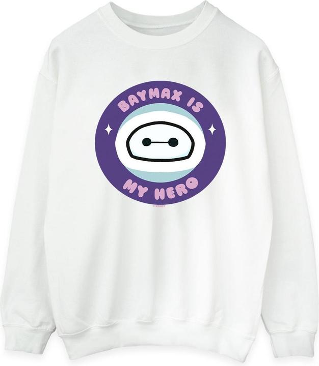 Disney - Sweat BIG HERO BAYMAX MY HERO POCKET - Femme (L)