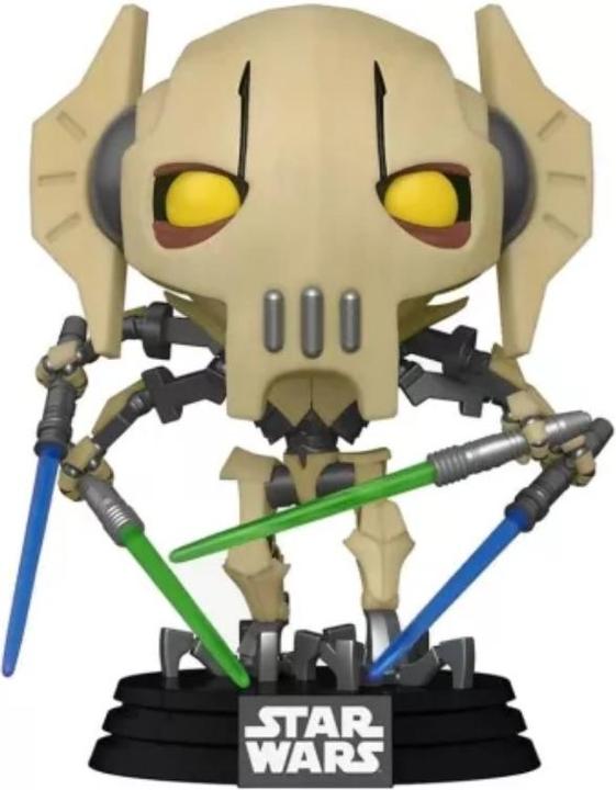 Actual product image Funko POP! Star Wars General Grievous (Four Lightsabers) Exclusive
