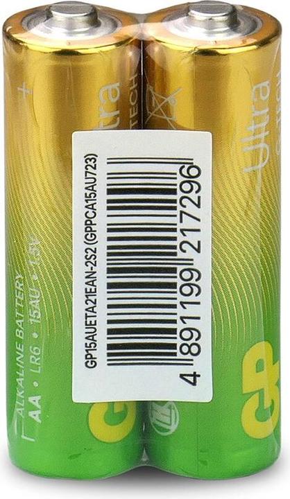 Image du produit GP Batteries Bateria alkaliczna AA / LR6 GP Ultra Alkaline G-TECH - 40 sztuk (40 pcs, AA)