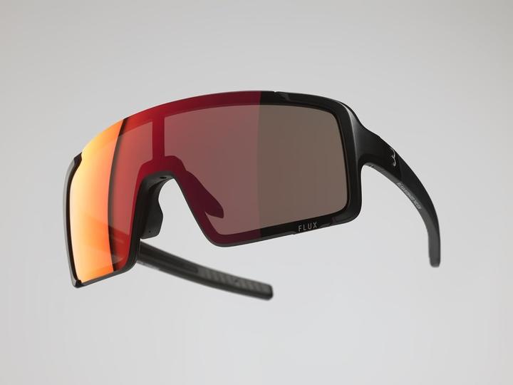Image du produit BBB Lunettes Chester noir, FLUX rouge (Mat, Flux Red)