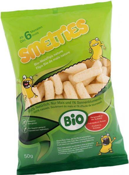 Produktbild Smelties Bio-Maisflips (50 g)