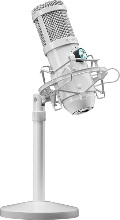 Produktbild Mars Gaming Microphone Sur Pied Mmicx Pro Studio (Blanc)