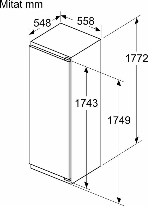 Produktbild Bosch Hausgeräte KIR81ADD0 (310 l)