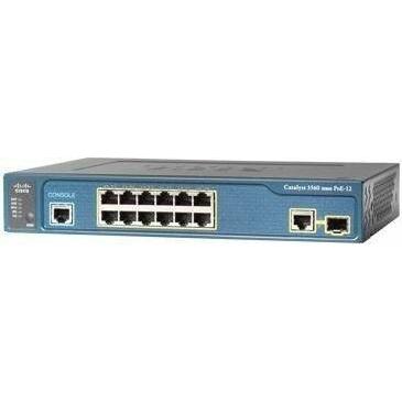 Cisco 12X10/100 POE PORTS, Netzwerk Switch