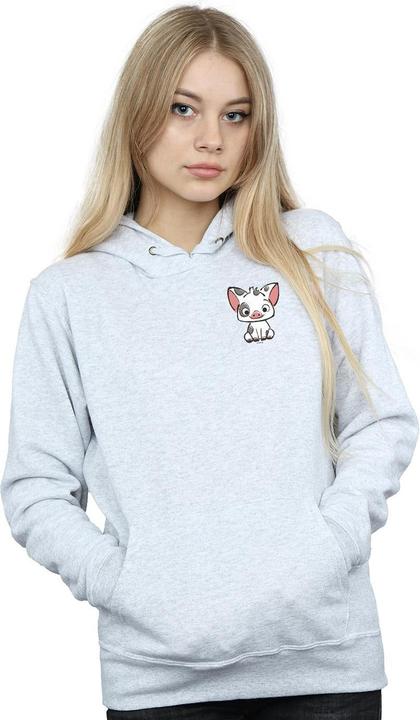 Produktbild Disney Moana Pua The Pig Breast Print Kapuzenpullover (L)
