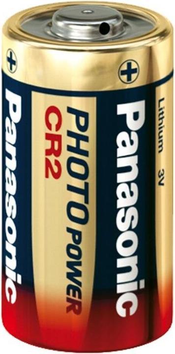 Actual product image Panasonic Photo Lithium CR2 (10 pcs., CR2, 750 mAh)