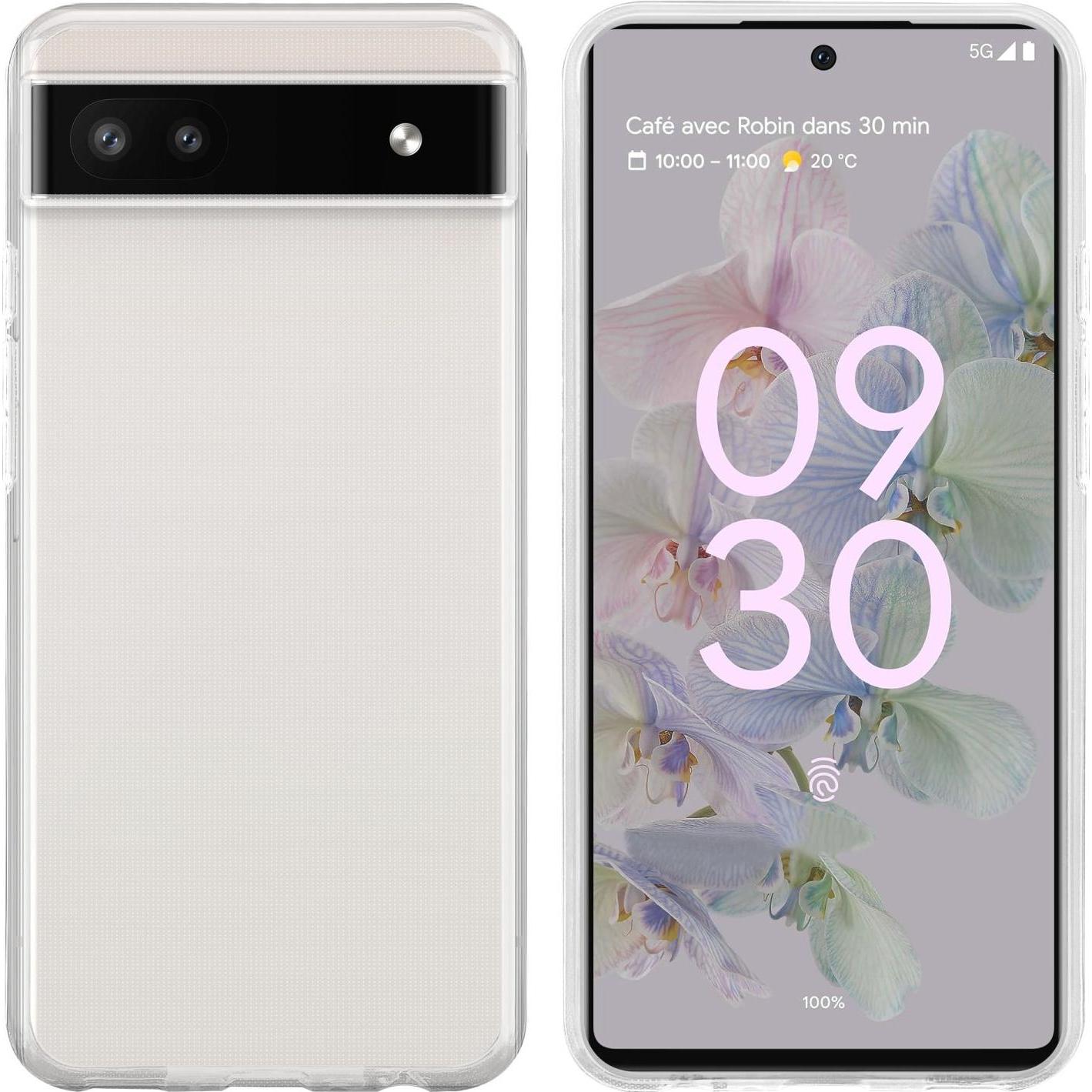 Thumbnail - Cadorabo TPU Ultra Slim AIR Hülle für Google PIXEL 6A (Google Pixel 6a), Smartphone Hülle, Transparent