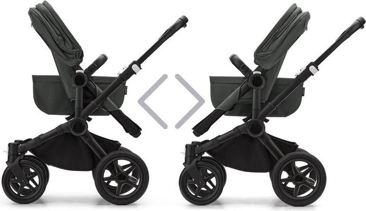 Image du produit Bugaboo Donkey 5 Mono, Vert forêt/Vert forêt/Noir (0 - 4 Années)