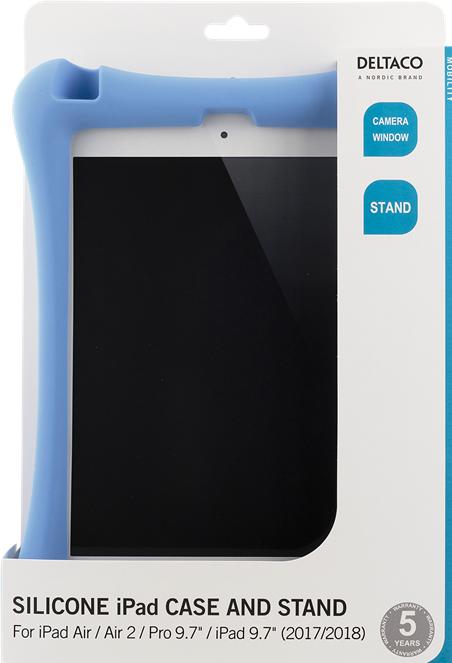Produktbild Deltaco silicone case for iPad Air, Air 2, iPad Pro 9.7 "and iPad 9.7", blue (iPad Air 2, iPad Air)