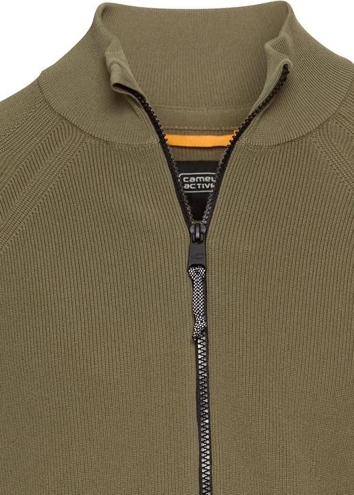 Produktbild Camel Active Strickjacke aus atmungsaktivem Polyester (M)