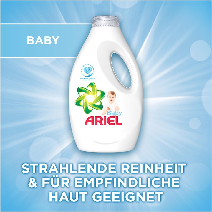 Actual product image Ariel Sensitive (20 Washing cycles, Liquid)