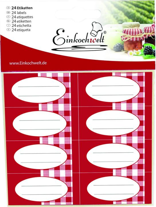 Einkochwelt Labels (24 pcs.)