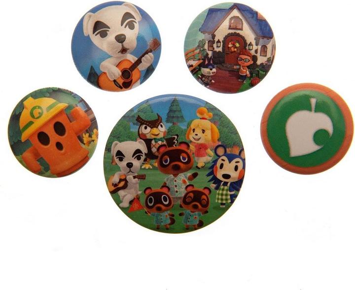 Immagine prodotto Animal Crossing Set di spille in confezione da 5
