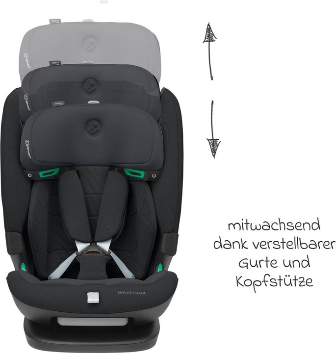 Image du produit Maxi-Cosi MC Titan Pro2 I-Size Auth.Grap (Siège pour enfant, Norme ECE R129/i-Size)