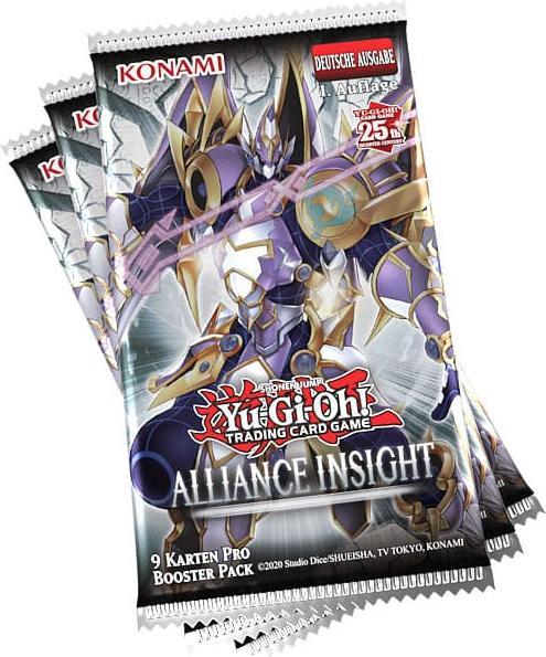 Actual product image Yu-Gi-Oh Alliance Insight Booster Box EN (German, Booster display)