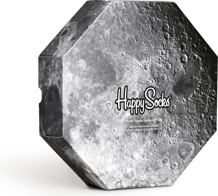 Actual product image Happy Socks Outer Space Gift Set (pack of 3, 41 - 46)