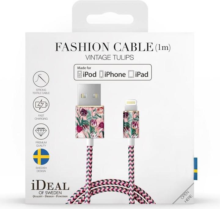 Produktbild iDeal Of Sweden Lightning auf USB Kabel (1 m, USB 2.0)