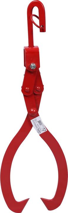 Produktbild Wiltec Forstzange Rückezange 620mm 450kg Holzzange Hebezange Packzange Greifer (620 mm)