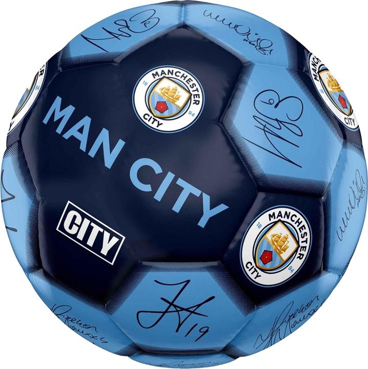 Produktbild Manchester City FC Fussball mit Unterschriften (5)