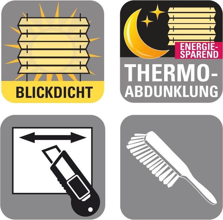 Produktbild Gardinia Easyfix Plissee Day + Night (100 x 130 cm)