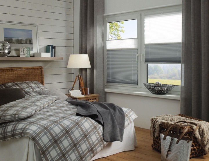 Actual product image Gardinia Easyfix Pleated Pleated Day + Night (100 x 130 cm)