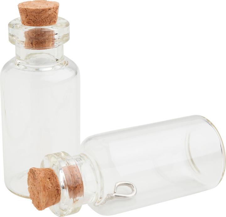 Image du produit Hobby & Crafting Fun Pendentif bouteille en verre (Verre)