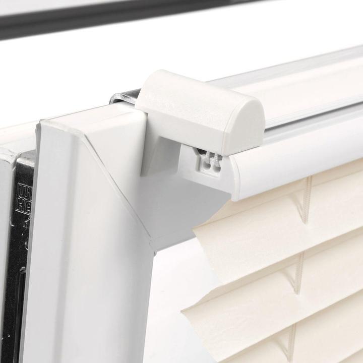 Actual product image Gardinia Easyfix pleated blind with 2 operating rails (95 x 130 cm)