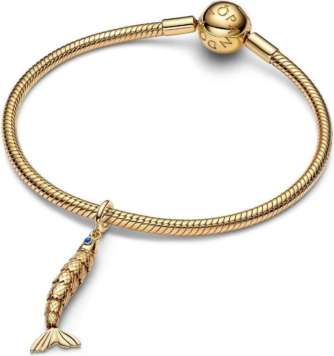 Image du produit Pandora Breloque articulée en forme de poisson (Or jaune)