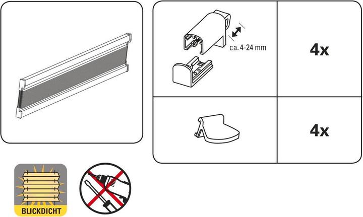 Produktbild Gardinia Katy (90 x 130 cm)