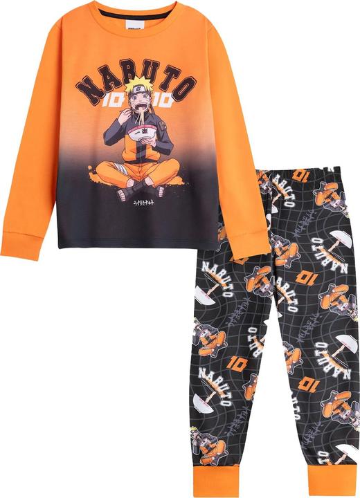 Naruto Shippuden Schlafanzug mit langer Hose Jungen Langärmlig