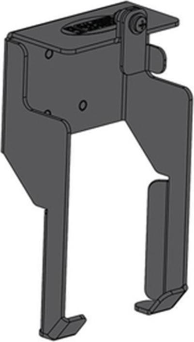 Gamber-Johnson 7160-1695, Nicht-Ladestation,, Keyence BT-A700, Schwarz, 108 mm, 203,2