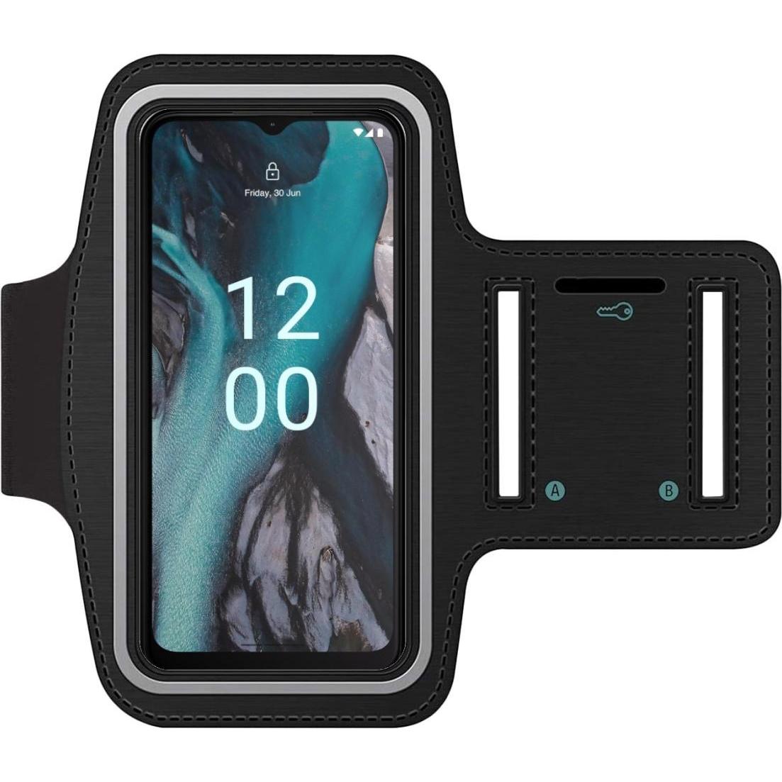 Thumbnail - SmartFitness Nokia C22 Handy Sport Armband, Smartphone Sportarmband, Schwarz