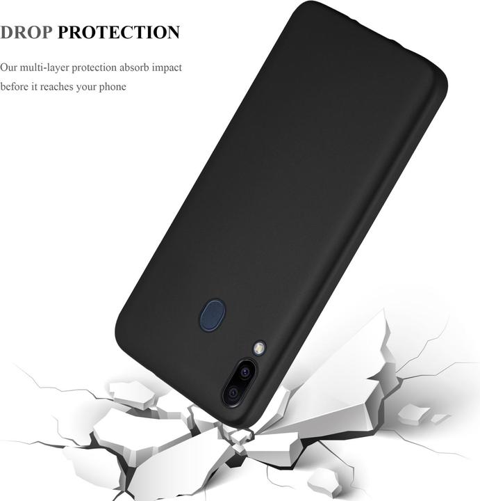 Image du produit Cadorabo Couverture métallique mate TPU (Samsung Galaxy M20)