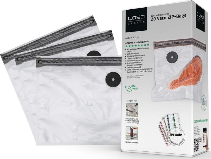 Actual product image Caso Vacuum bag 20 pieces (20x)