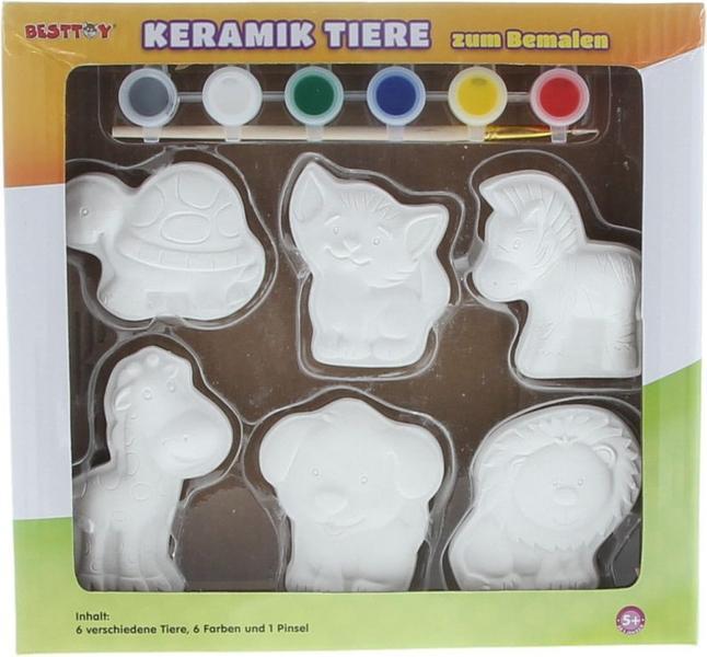 Besttoy Keramik Tiere - Malset