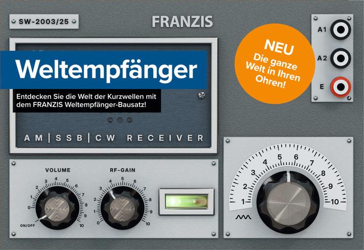 Produktbild Franzis Weltempfänger selber bauen