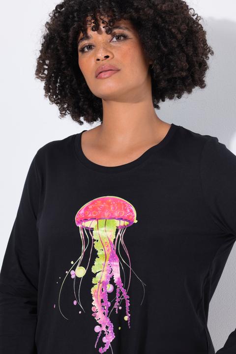 Produktbild Angel of Style T-Shirt, A-Linie, Qualle, Langarm (48)