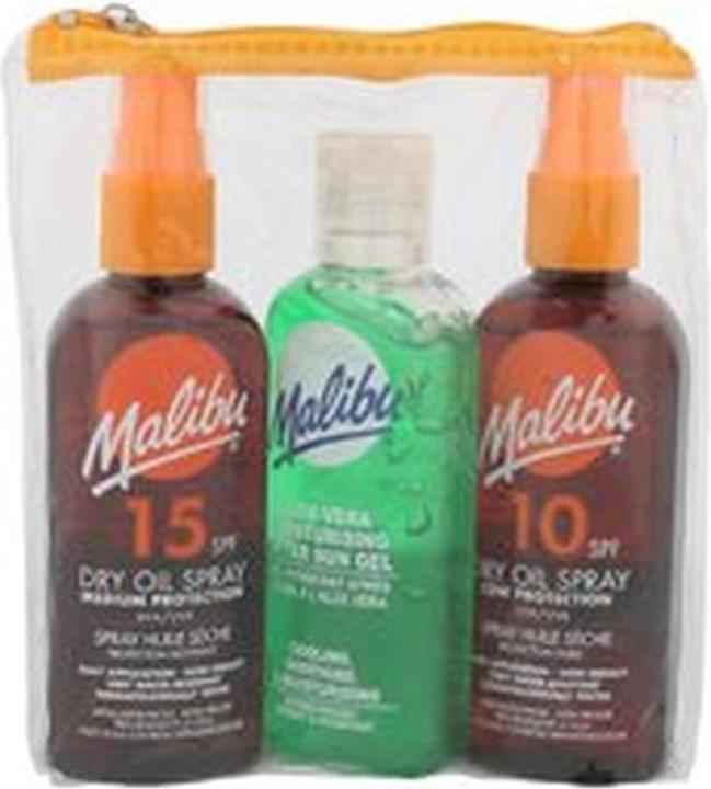Image du produit Malibu Huile sèche en spray (Huile solaire, SPF 15, 100 ml)